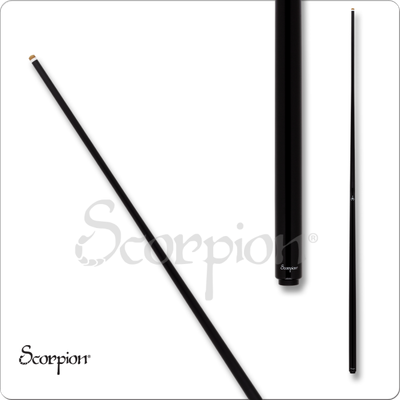 Scorpion SCOOP01 Black Fiberglass One-Piece Cue