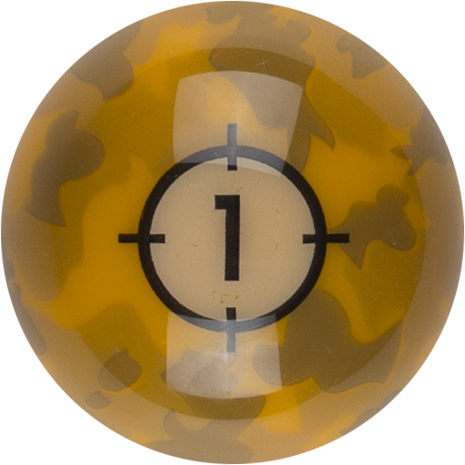 Aramith Camouflage Replacement Ball, Color: 1