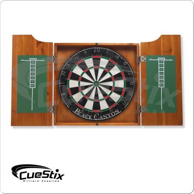 Honey Dart Board Cabinet