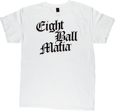 Eight Ball Mafia White T-Shirt