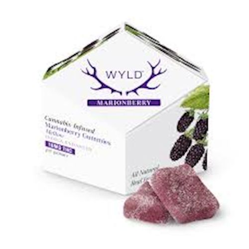 Marionberry Gummies Indica Enhanced 100mg - Wyld Marionberry Gummies Indica Enhanced 100mg - Wyld