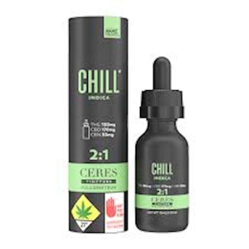 Chill Indica 2:1 Tincture - Ceres Chill Indica 2:1 Tincture - Ceres
