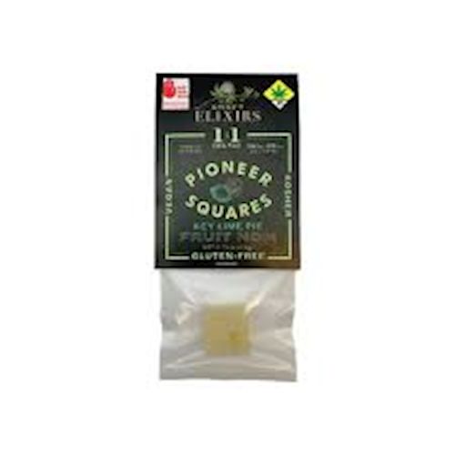 CBG Key Lime Fruit Nom 1-Pack 1:1 CBG:THC 20mg - Pioneer Squares