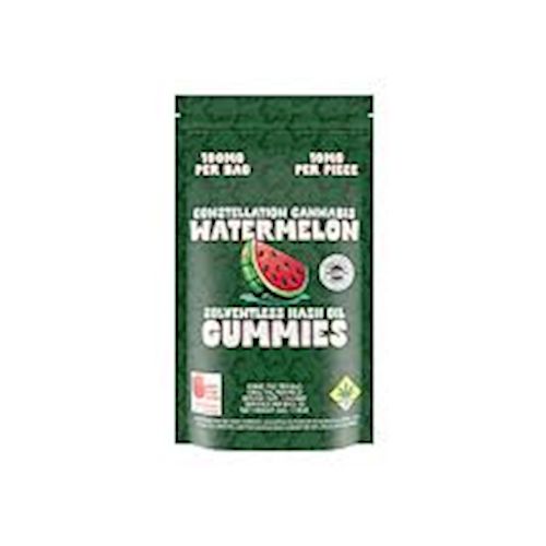 Watermelon Hash Rosin Gummies 100mg - Constellation Watermelon Hash Rosin Gummies 100mg - Constellation