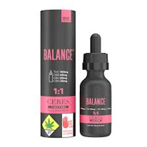 Balance 1:1 Tincture - Ceres Balance 1:1 Tincture - Ceres
