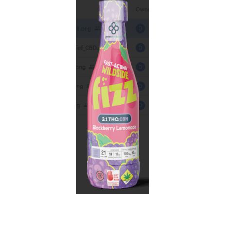Blackberry Lemonade 2:1 (100mg THC;50mg CBN) (355ml) - Nano Fizz Blackberry Lemonade 2:1 (100mg THC;50mg CBN) (355ml) - Nano Fizz