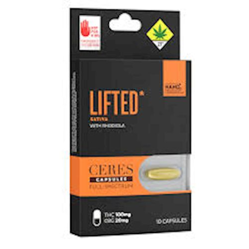 Lifted Sativa Capsules - Ceres Lifted Sativa Capsules - Ceres