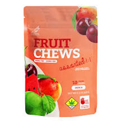 Assorted Fruit Chews INDICA 1:1 10PK - Ceres
