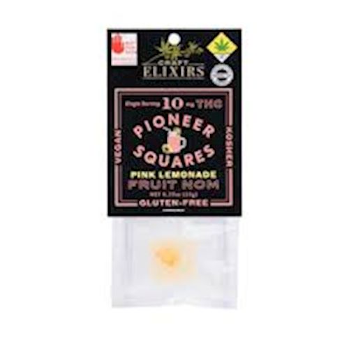 Pink Lemonade Fruit Nom 1-Pack 10mg THC - Pioneer Squares