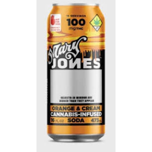 Orange & Cream Soda 100mg - Mary Jones Orange & Cream Soda 100mg - Mary Jones