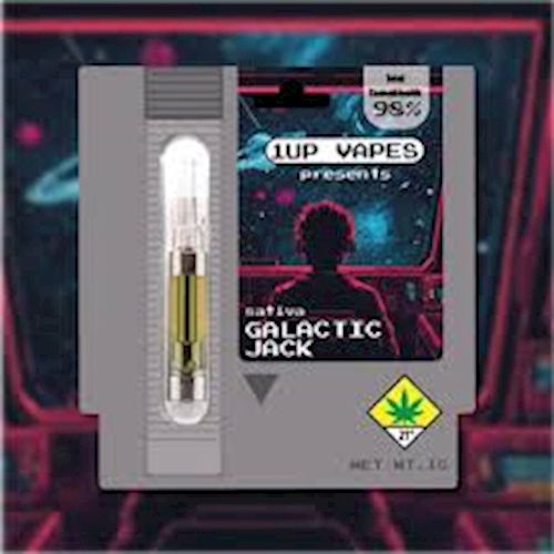 1g Cartridge Galactic Jack SATIVA - 1UP 1g Cartridge Galactic Jack SATIVA - 1UP