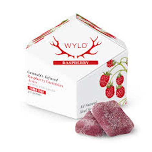 Raspberry Gummies Sativa Enhanced 100mg - Wyld