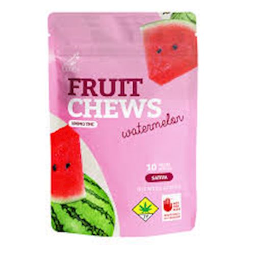 Watermelon Fruit Chew SATIVA 10PK - Ceres Watermelon Fruit Chew SATIVA 10PK - Ceres