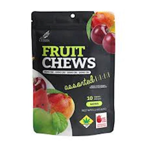 Assorted Fruit Chew SATIVA 1:1:1:1 10PK - Ceres Assorted Fruit Chew SATIVA 1:1:1:1 10PK - Ceres