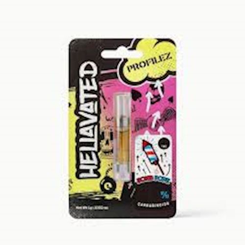 1g Cartridge Bomb Popz Flavored Profilez - Hellavated 1g Cartridge Bomb Popz Flavored Profilez - Hellavated