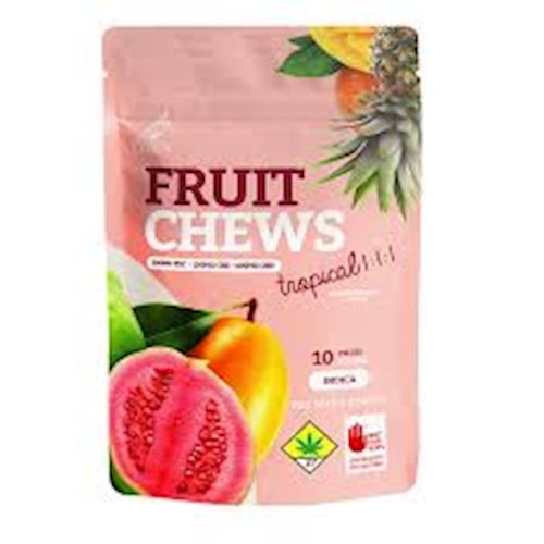Tropical Fruit Chew INDICA 1:1:1 10PK - Ceres Tropical Fruit Chew INDICA 1:1:1 10PK - Ceres