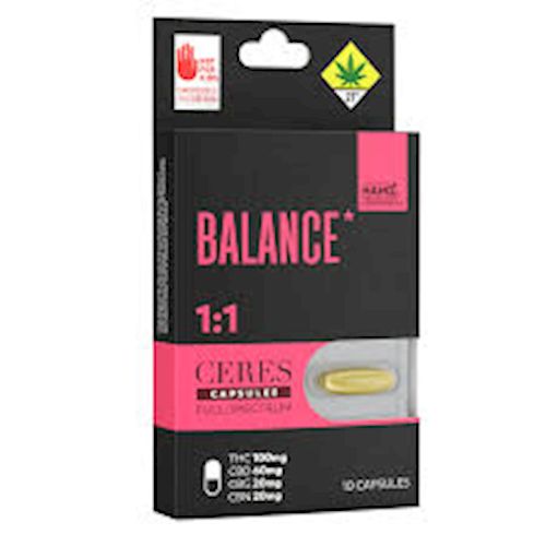 Balance 1:1 Capsules - Ceres Balance 1:1 Capsules - Ceres