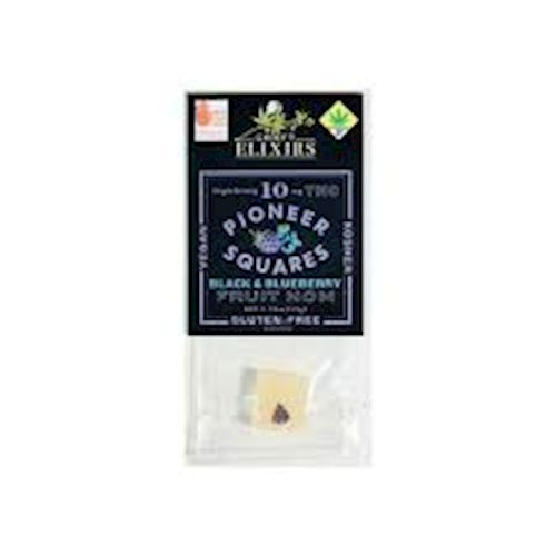 Black & Blueberry Fruit Nom 1-Pack 10mg THC - Pioneer Squares
