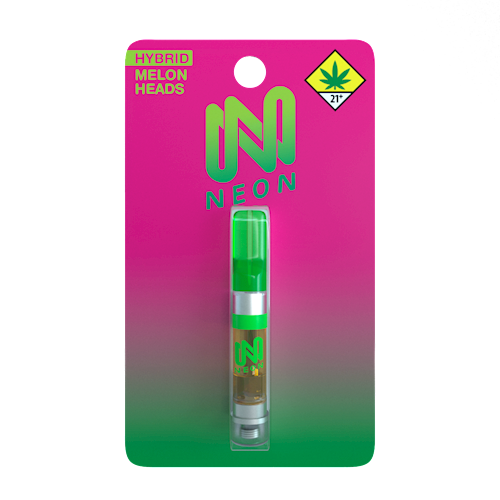 1g Cartridge Melon Heads HYBRID - Neon 1g Cartridge Melon Heads HYBRID - Neon