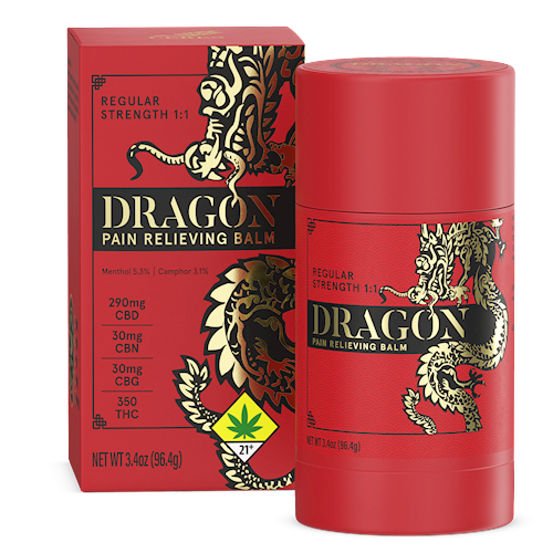 Dragon Balm 1:1 CBD Roll Up Stick - Ceres Dragon Balm 1:1 CBD Roll Up Stick - Ceres