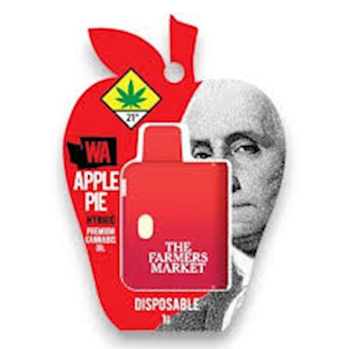 1g Disposable Washington Apple HYBRID - The Farmers Market 1g Disposable Washington Apple HYBRID - The Farmers Market