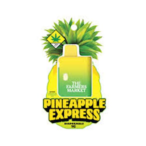1g Disposable Pineapple Express SATIVA - The Farmers Market 1g Disposable Pineapple Express SATIVA - The Farmers Market