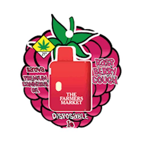 1g Disposable Raspberry Cough SATIVA - The Farmers Market 1g Disposable Raspberry Cough SATIVA - The Farmers Market