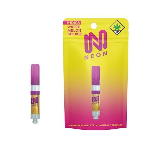 Watermelon Splash Neon Cartridge 1.0g I Watermelon Splash Neon Cartridge 1.0g I