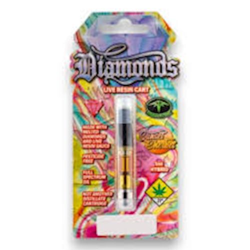 Melted Diamonds Live Resin - Sunset Sherbet - 1g / Hybrid Melted Diamonds Live Resin - Sunset Sherbet - 1g / Hybrid
