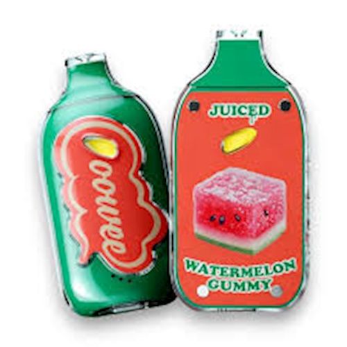 Ooowee - JUICED 1G C.R HTE Disposable - Watermelon Gummy - 1 Sativa Ooowee - JUICED 1G C.R HTE Disposable - Watermelon Gummy - 1 Sativa
