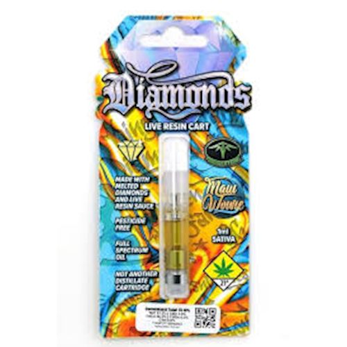 Melted Diamonds Live Resin - Maui Wowie - 1g / Sativa Melted Diamonds Live Resin - Maui Wowie - 1g / Sativa