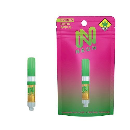 Sour Apple Neon Cartridge 1.0g Hybrid Sour Apple Neon Cartridge 1.0g Hybrid