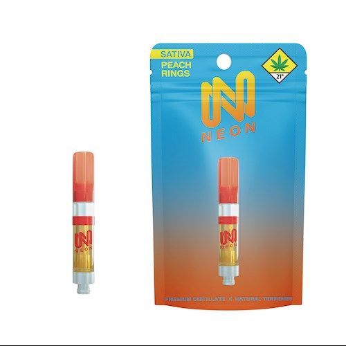 Peach Rings Neon Cartridge 1.0g S Peach Rings Neon Cartridge 1.0g S