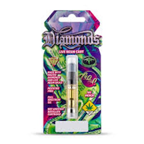 Melted Diamonds Live Resin - GSC - 1g / Indica Melted Diamonds Live Resin - GSC - 1g / Indica