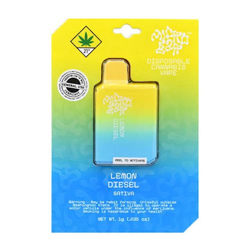 Micro Bar - 1g Disposable - Micro Bar - Lemon Diesel - 1g Sativa