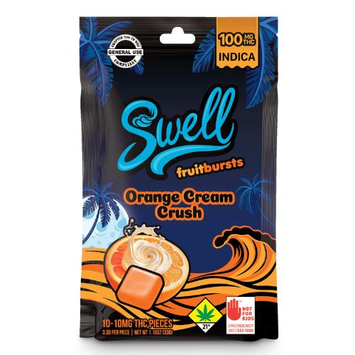 Fruit Burst - Orange Cream Crush Indica 100mg