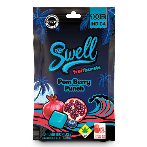 Fruit Burst - Pom Berry Punch Indica 100mg