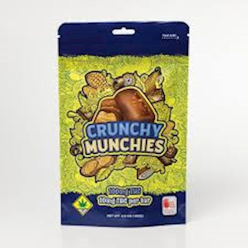 Green Labs - Choc Cov-Crunchy-100mg - Peanut Butter - THC - Hybrid - 140g