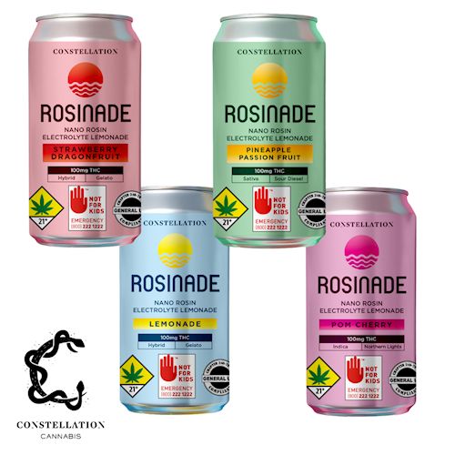 Rosinade Pineapple Passion Fruit 100mg - Sativa Rosinade Pineapple Passion Fruit 100mg - Sativa