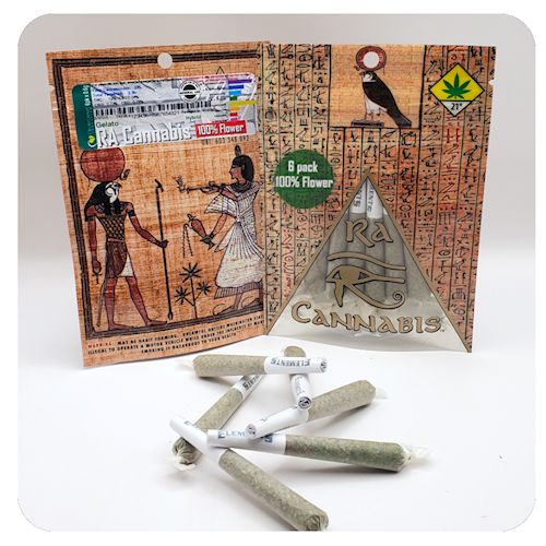 Ra Cannabis - Pre-Rolls - Light Saber - 6 x 0.6g - Indica