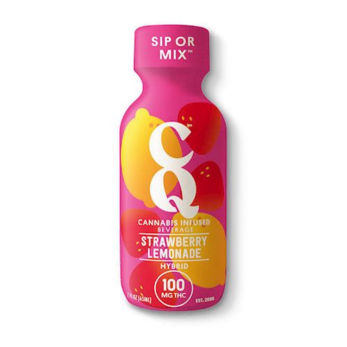 CQ - CQ-100mg-Strawberry Lemonade - Strawberry - THC - Hybrid - 63ml CQ - CQ-100mg-Strawberry Lemonade - Strawberry - THC - Hybrid - 63ml