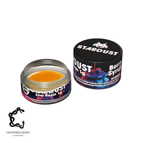 Stardust Live Resin Badder 1g - Runtz - Hybrid Stardust Live Resin Badder 1g - Runtz - Hybrid