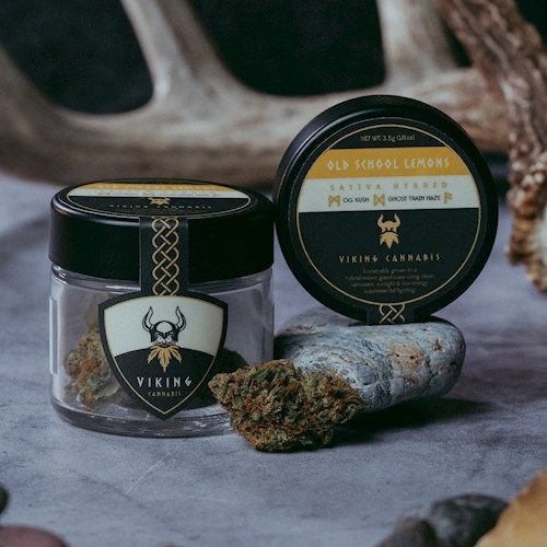 Viking Cannabis - Old School Lemons - 3.5g Sativa Viking Cannabis - Old School Lemons - 3.5g Sativa