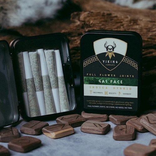 Viking Cannabis - Gas Face - 6x0.5g - Indica Viking Cannabis - Gas Face - 6x0.5g - Indica