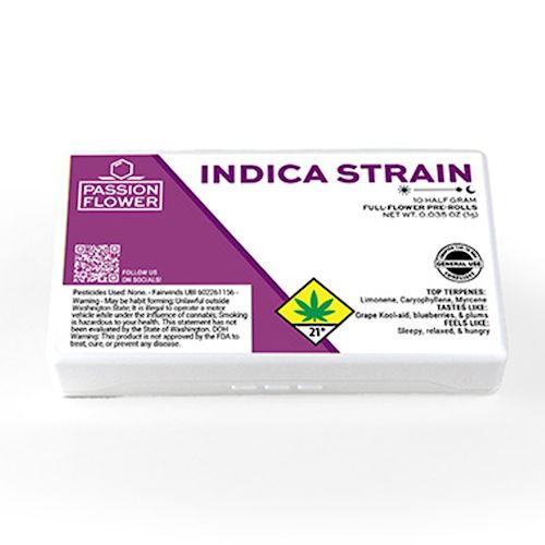 PF Pre-Roll 10-Pack Trich Tyson .5g 3043 - Indica PF Pre-Roll 10-Pack Trich Tyson .5g 3043 - Indica