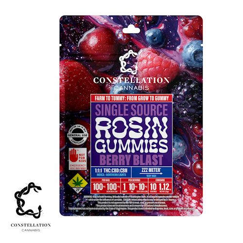 Const HRG CBN 1:1:1 Berry Blast 10 Pack 300mg - Indica