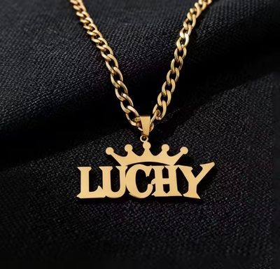 Big Crown  Cuban Necklace