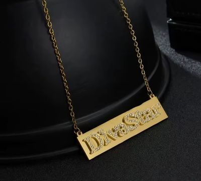 Icy Bar Necklace