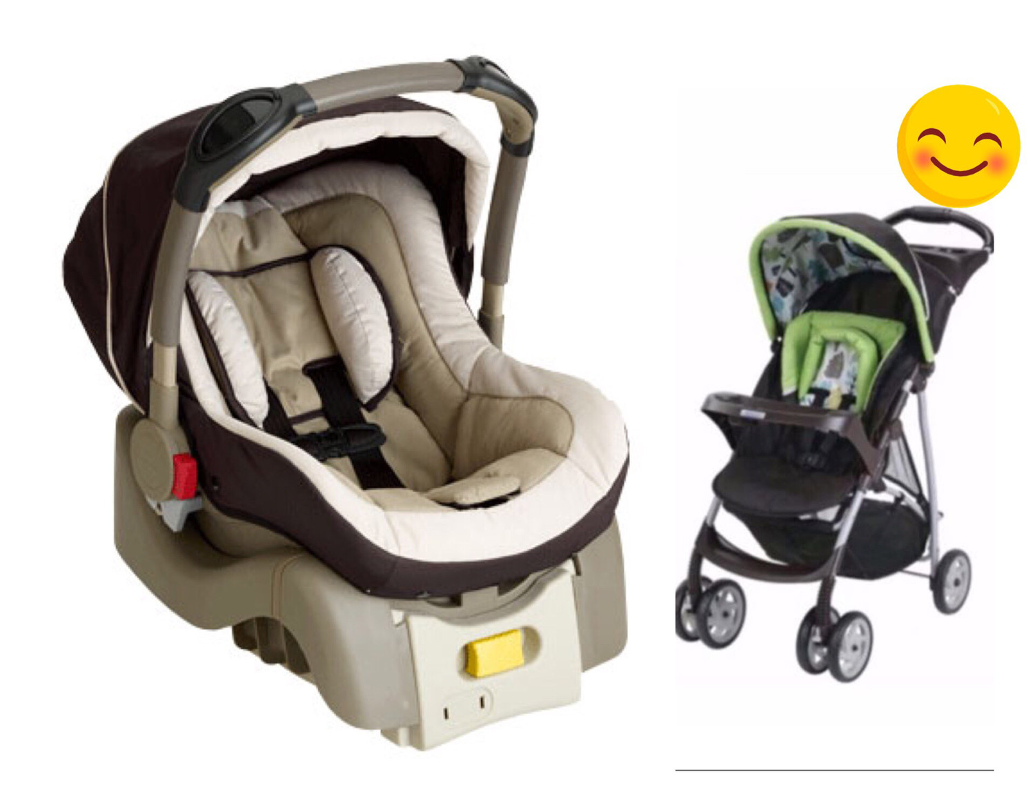 Jogging Full Size Stroller Graco + Infant Car Seat