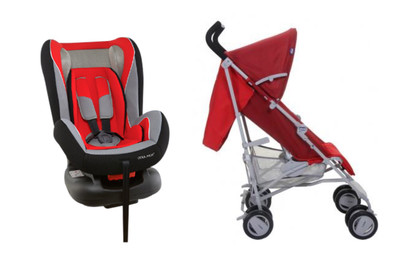 Chicco Light Stroller +Infant Toddler Car Seat